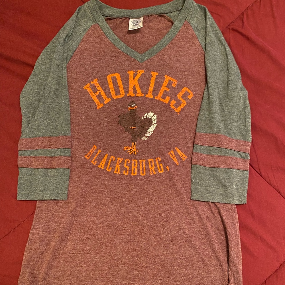 Rivalry Threads 91 Hokies 3/4 length sleeve T-Shirt